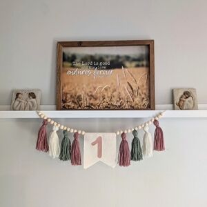 Highchair Birthday Banner